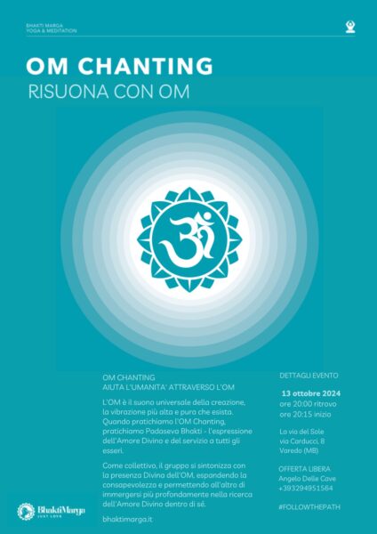 Om chanting la via del sole 13 ottobre 2024