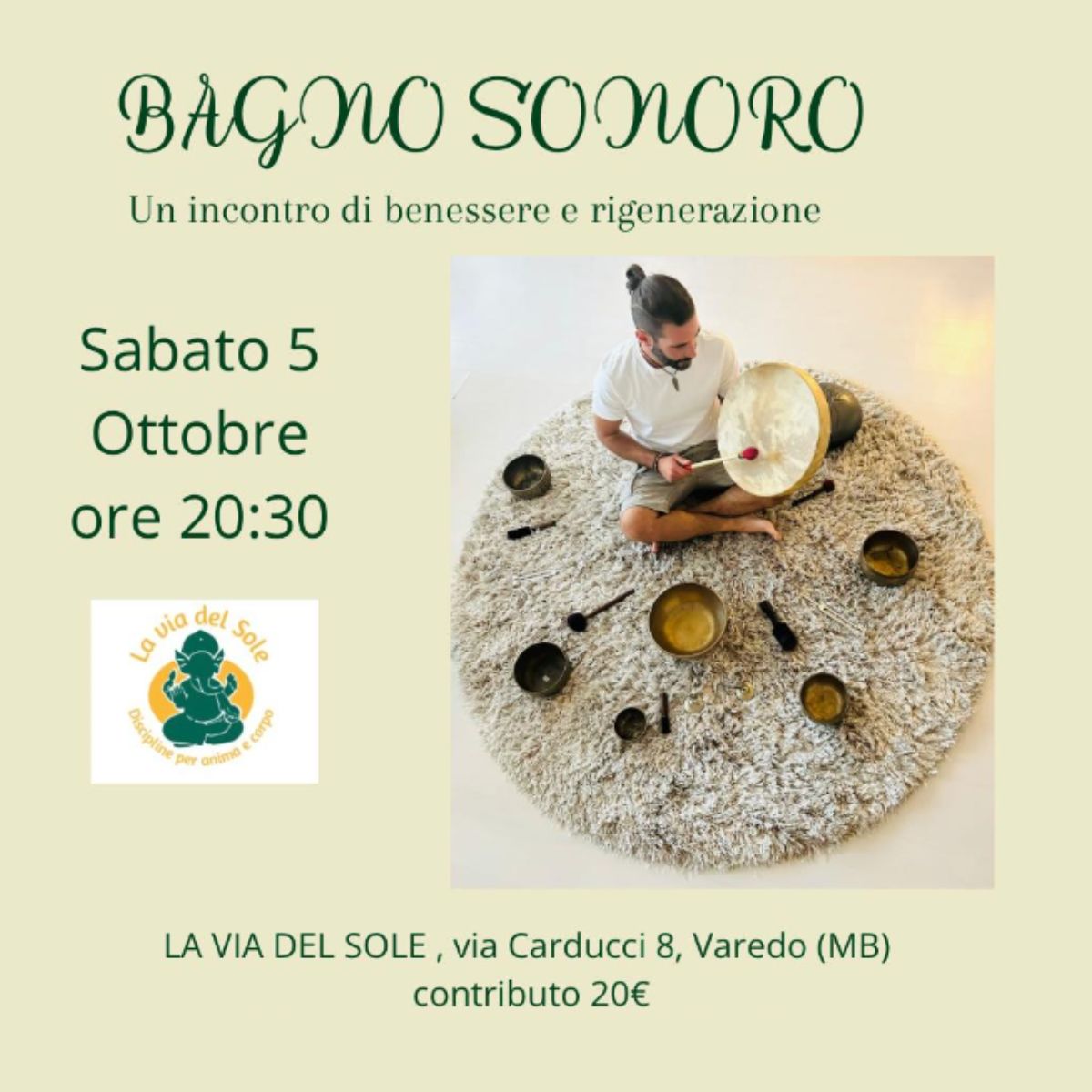 Bagno sonoro 5 ottobre 2024